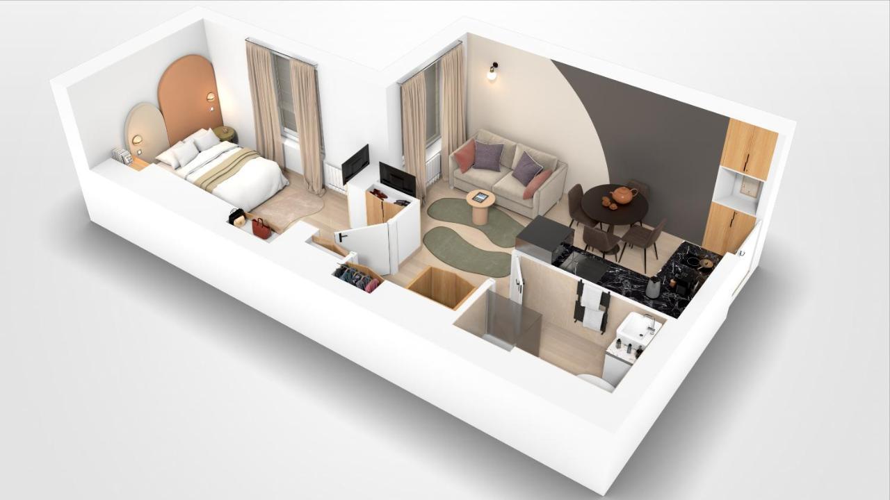 Yuna Saint-Honore - Serviced Apartments Paris Exterior foto